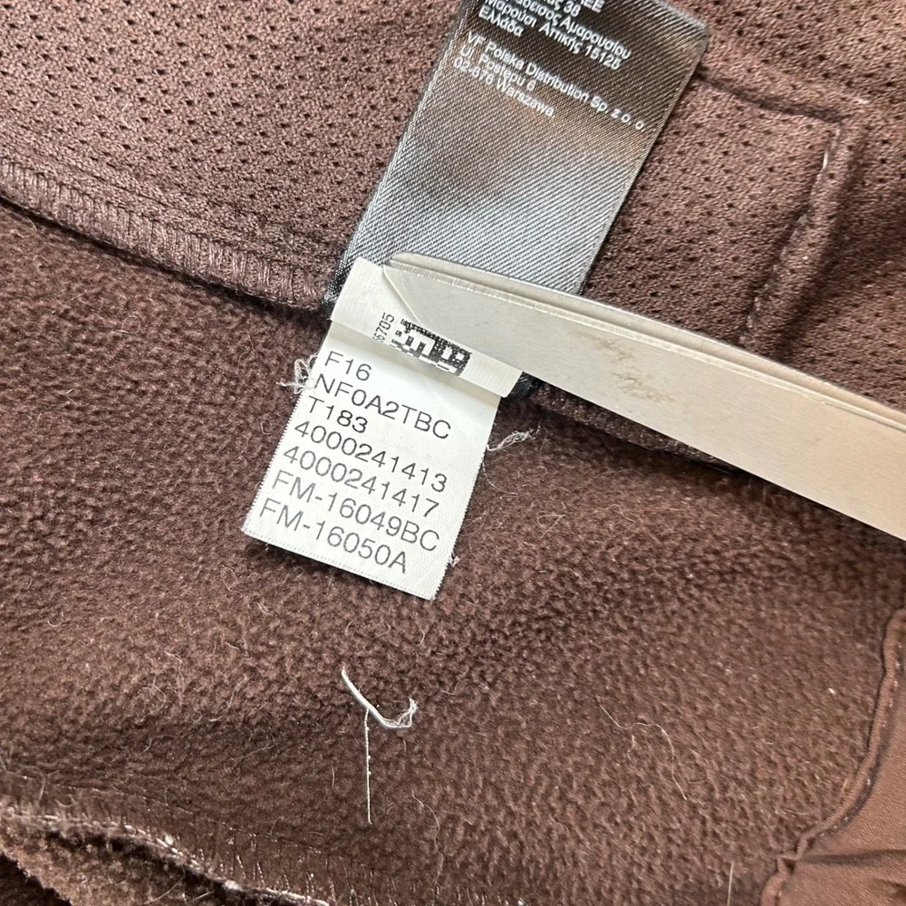 The North Face Apex Bionic Vest Mens Medium Brown WindWall Softshell NF0A2TBC